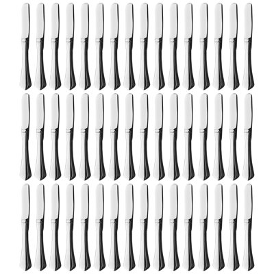 Ginevra Butter Knife - 48 Pieces - Stainless Steel