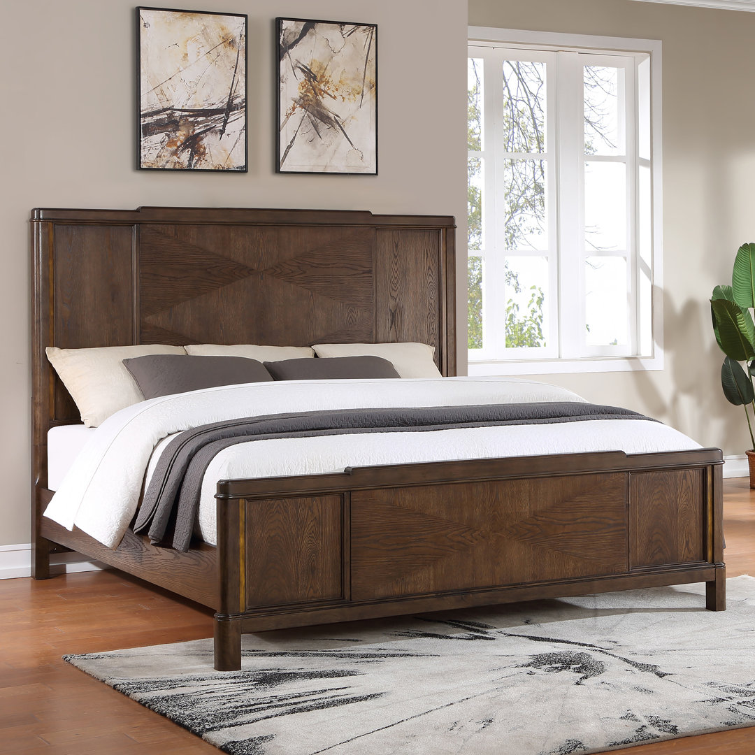 Asma King Low Profile Panel Bed Lark Manor™