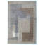 Petit tapis décoratif de 3 x 5 po, tapis en laine noué à la main, tapis géométrique brun gris neutre, tapis luxueux de style abstrait moderne de style indien Josef