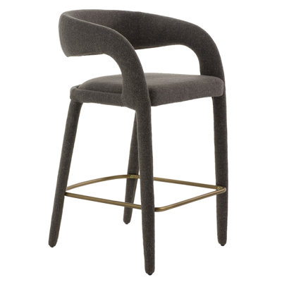 Tabouret de comptoir rembourré Arshaluys