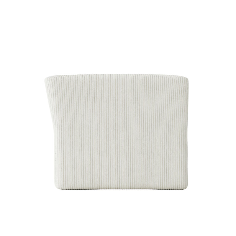 Fauteuil de coin simple Berlare, Beige
