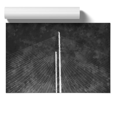 Zolotoy Most Bridge In Russia - No Frame Print