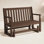 POLYWOOD® Traditional Garden 47" Patio Glider Bench