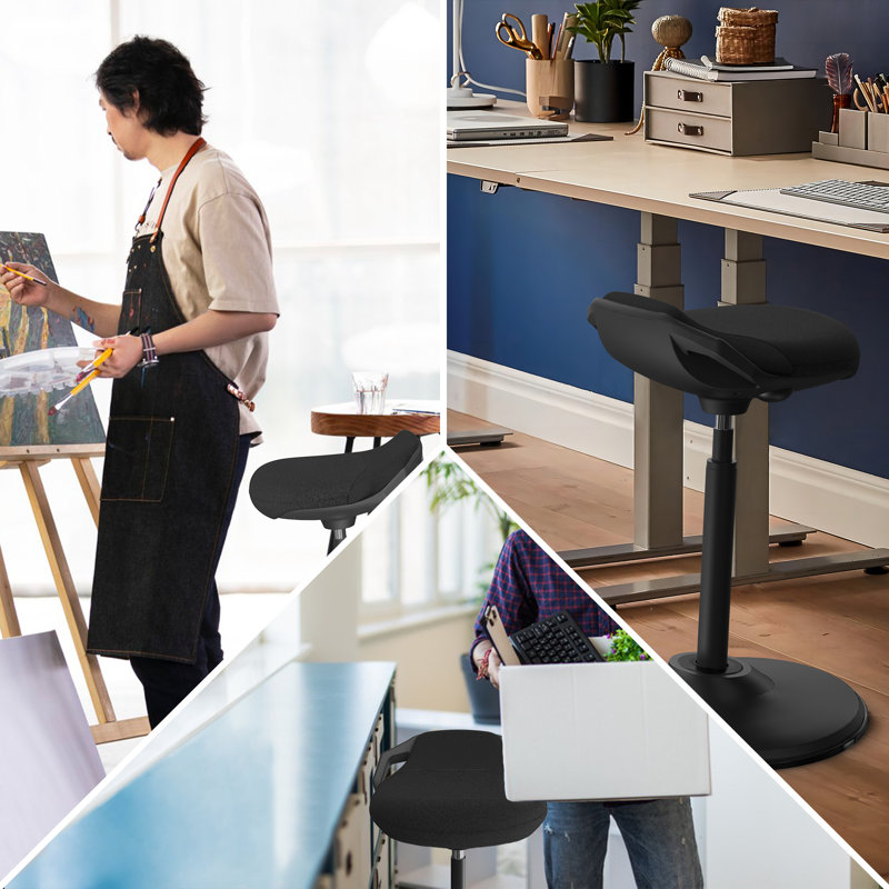 Adjustable Height Ergonomic Active Stool, 47-71CM