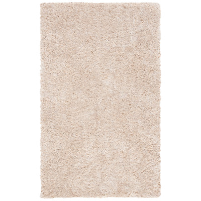 Tapis beige touffeté à la main Delane