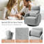 Fauteuil inclinable pivotant Abelie-1492756133