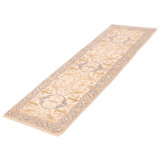 One-of-a-Kind 2'6" X 8'3" New Age Runner Wool Area Rug in Ivory