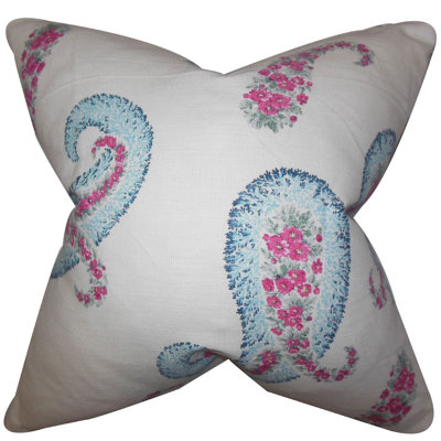 Coussin jarlath motif cachemire