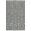 Gray Handwoven Wool Diamond Lattice Geometric Modern Contemporary Carpet Rug-498255056