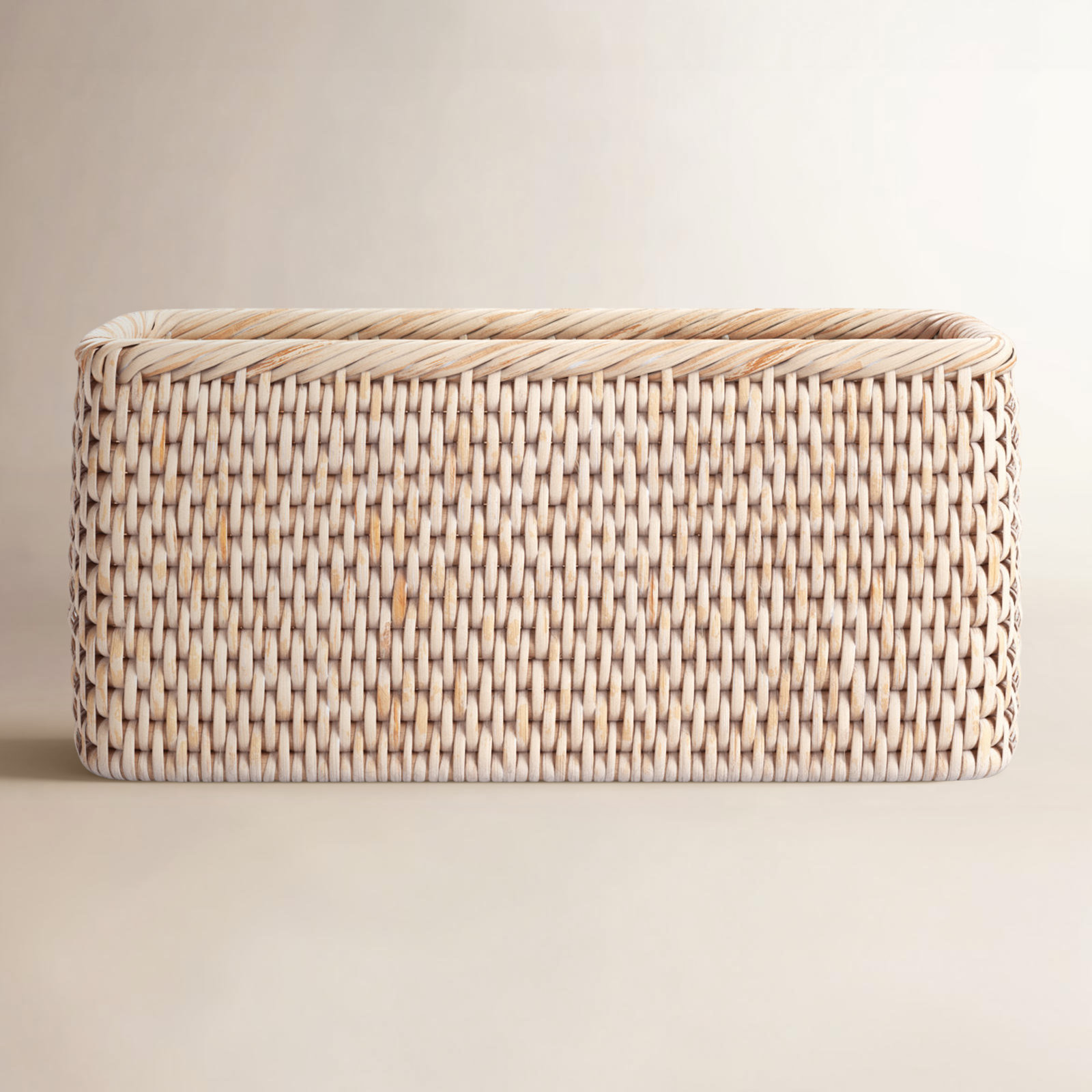 Albina Decorative Basket 1, White Wash