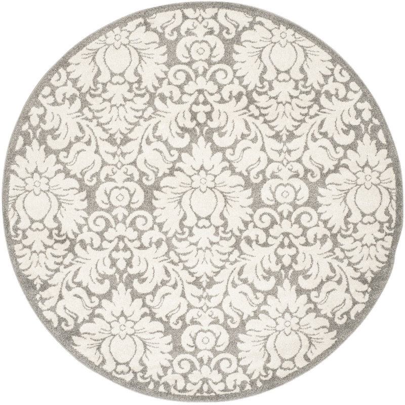 Tapis floral Carman Performance, Rond 7 pi