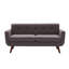 Jadier 66" Upholstered Loveseat Square Sofa-771057775-770480158