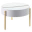 Table basse ronde avec rangement Sowers