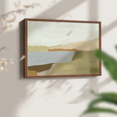 Stacked Landscape I -Framed Print - Restickable