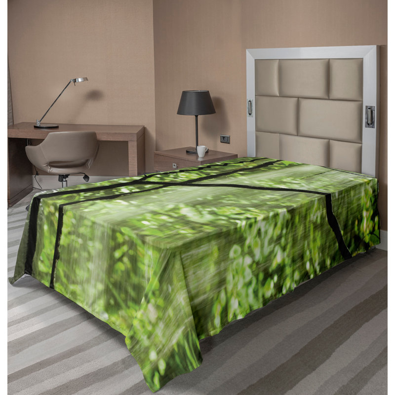 Arbre Ambesonne, Drap plat pour lit simple