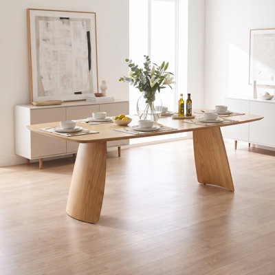 71'' Bentwood Leg Dining Table