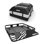 Panier de support de toit universel, support de toit sur le toit d'une capacité de 200 lb, panier de porte-bagages supérieur robuste pour VUS, camions, véhicules