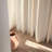 52''W Light Filtering Linen Curtains - Back Tab & Rod Pocket Top, 2 Panels Set-207340213