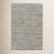 Handmade Blue, Beige, Tan Rug