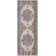 Tapis en laine grenat/crème Southwick