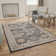 Tapis oriental bleu