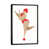 Black Floater Framed