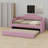 Modern Tufted Upholstered Daybed, Velvet Sofabed with Trundle-72959080