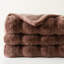 Jeté en fausse fourrure, couverture en fourrure de lapin pour lit, canapé, couverture en peluche vison super doux-113850188-119611833