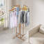 Rosealie 38.2'' Stainless Steel Clothing Rack-112676826