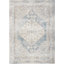 Tapis persan bleu clair lavable à la machine Probolinggo-1263344960
