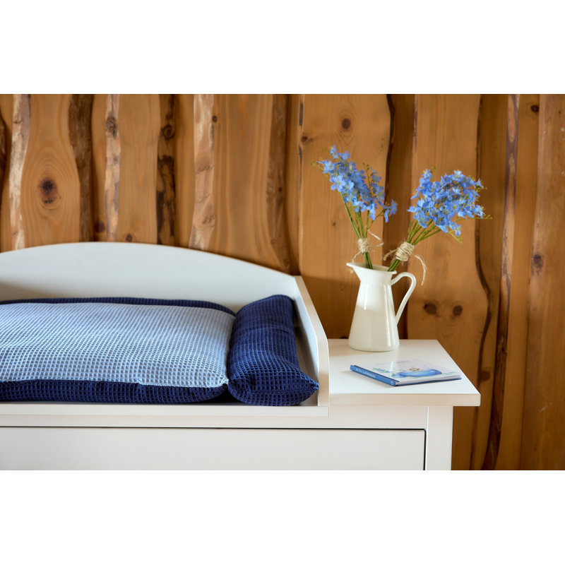 Cotton Changing Mat, 50cm W x 70cm L, Blue