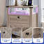 Solvay 17.7'' W Nightstand