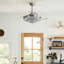 Mineo Ceiling Fan with LED Lights