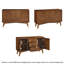 Buffet 47,25 po Mid Century 