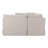 Gusella Slipcover Dining Banquette Beige 121In-127271402-127271405