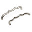 Poignée à poignée de la collection Trellis - Poignée d'armoire 5-1 / 16 po nickel poli - Quincaillerie traditionnelle pour tiroirs et armoires-116400648-116400630