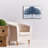 'Peaceful Grove Navy'  by James Wiens Canvas Wall Art-1023569541