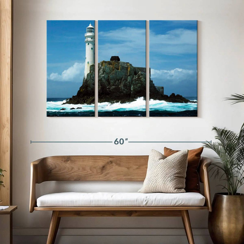 Phare Aletra Fastnet Rock, H 32 po x l 50 po