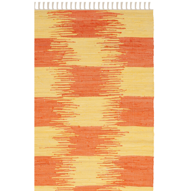Opie Hand Woven Cotton Ikat Rug