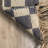 Connie Checkered Wool/Jute Tasseled Area Rug-928461369