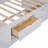 Twin Daybed Frame, Drawers, Shelves-477615742
