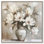 «Cloud Kissed Flowers II», art floral blanc par Art Remedy