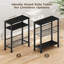 40cm W Metal Bedside Table-241548455