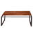 Solid Wood Top Single Coffee Table