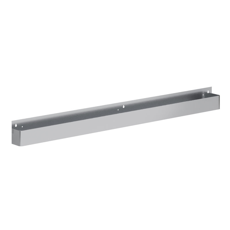  Support de rail de vitesse 72 po à un niveau en acier inoxydable