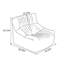 Chaise de qualité supérieure avec mousse haute densité