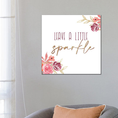 Just A Girl V by Kimberly Allen - Wrapped Canvas Print