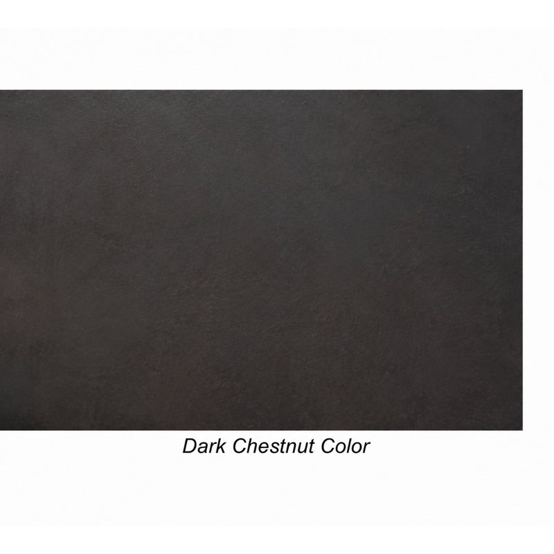 TruCast Ventana Fountain with Light, Dark Chestnut
