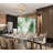 Dement Silver Cluster Square LED Flush Mount-802245534