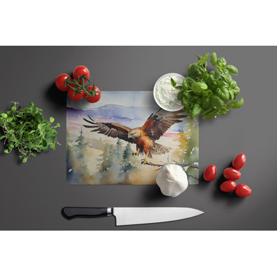 Hawk Glass Cutting Board